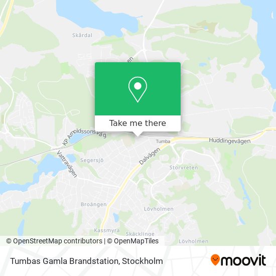 Tumbas Gamla Brandstation map