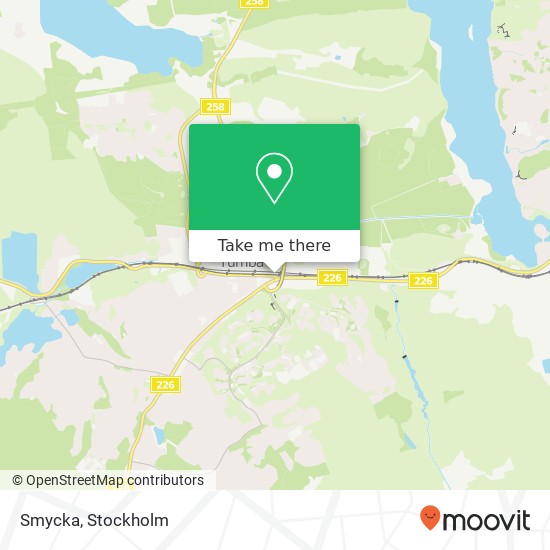 Smycka map