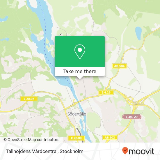 Tallhöjdens Vårdcentral map