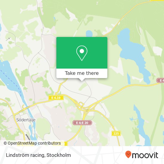 Lindström racing map