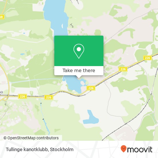 Tullinge kanotklubb map