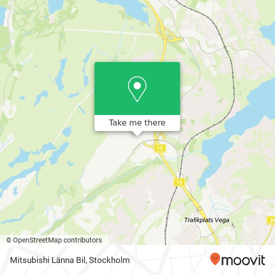 Mitsubishi Länna Bil map