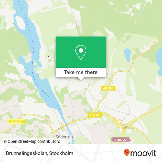 Brunnsängsskolan map