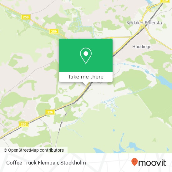 Coffee Truck Flempan map
