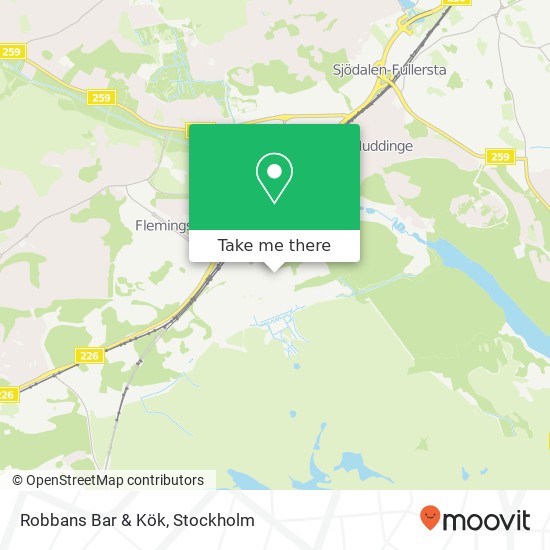 Robbans Bar & Kök map
