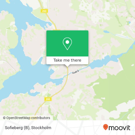 Sofieberg (B) map