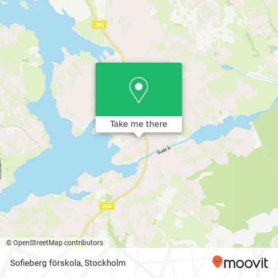 Sofieberg förskola map