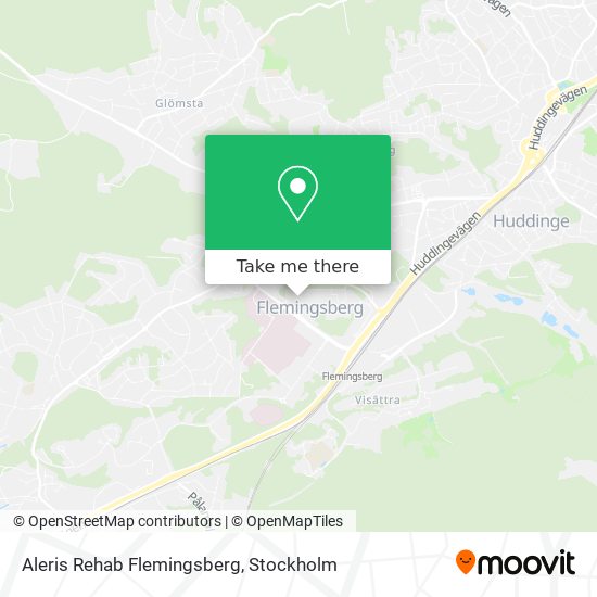 Aleris Rehab Flemingsberg map