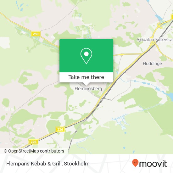 Flempans Kebab & Grill map