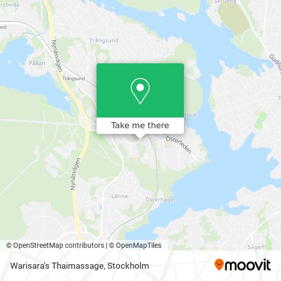 Warisara's Thaimassage map