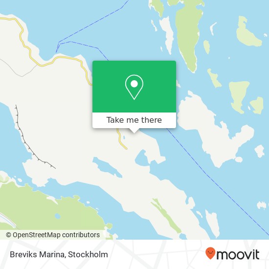 Breviks Marina map