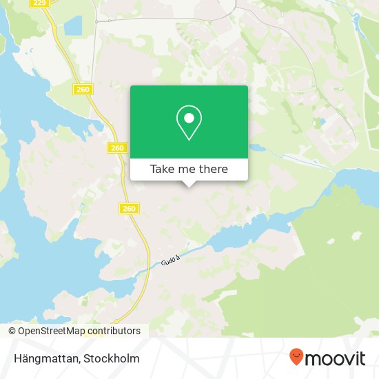 Hängmattan map