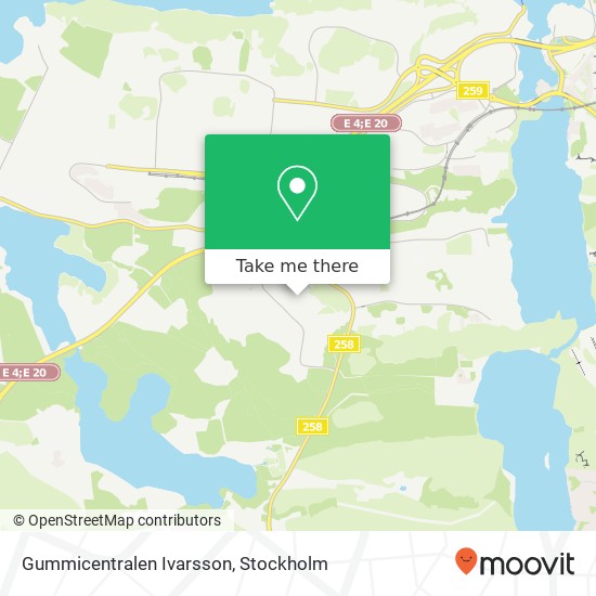 Gummicentralen Ivarsson map