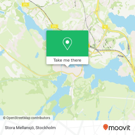 Stora Mellansjö map