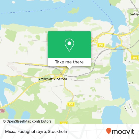 Mixsa Fastighetsbyrå map