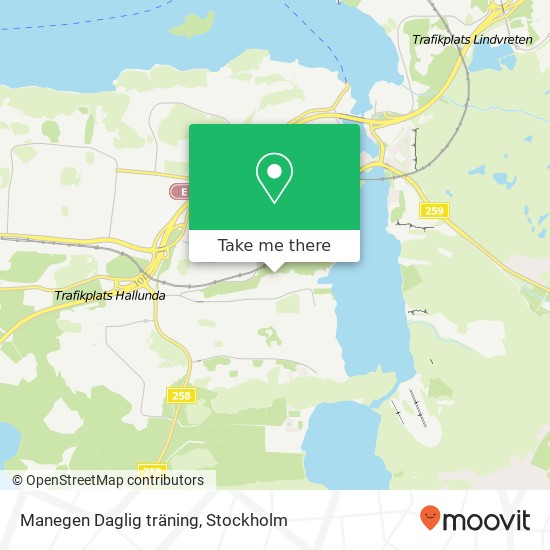 Manegen Daglig träning map