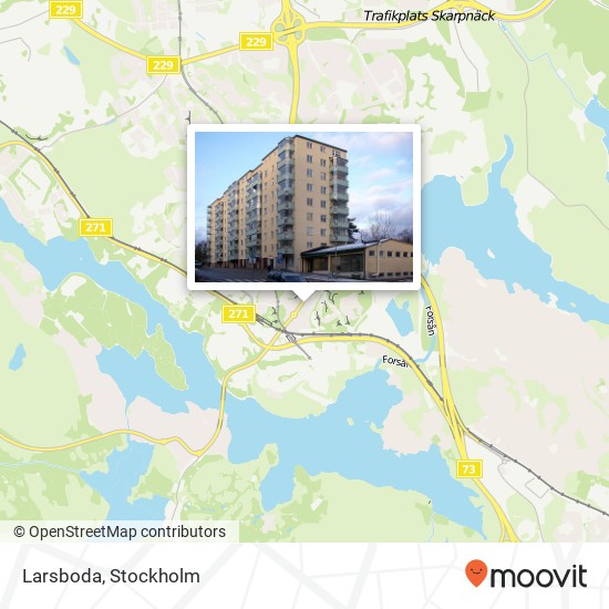 Larsboda map