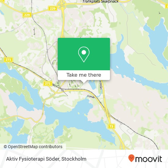 Aktiv Fysioterapi Söder map