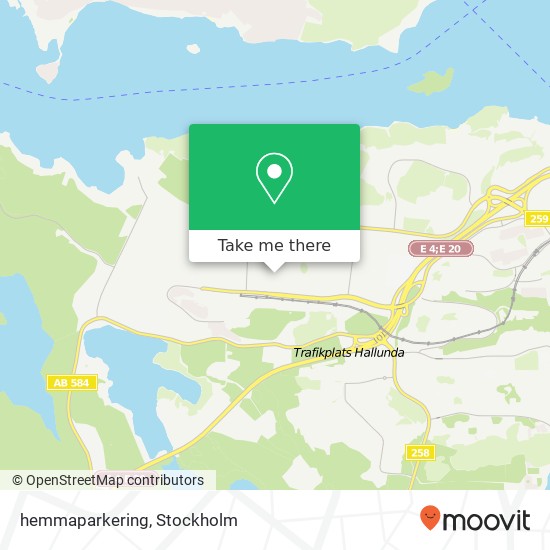 hemmaparkering map