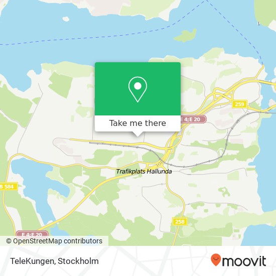 TeleKungen map