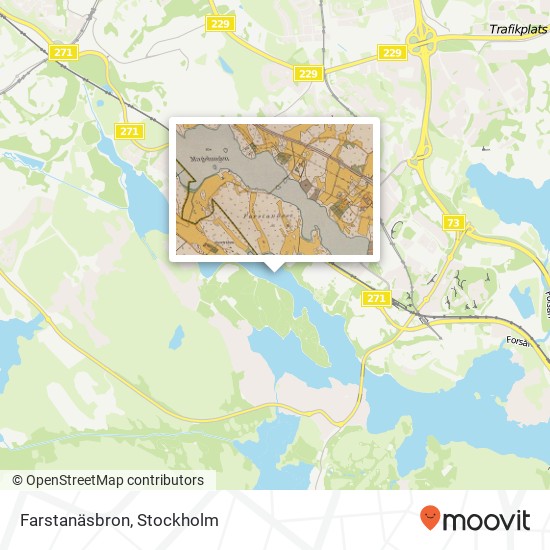 Farstanäsbron map