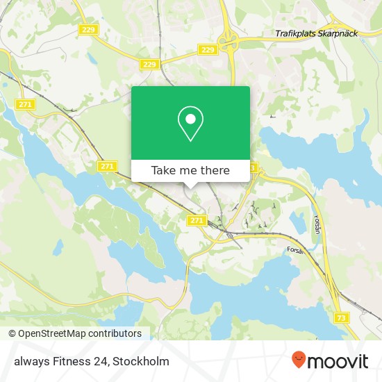 always Fitness 24 map