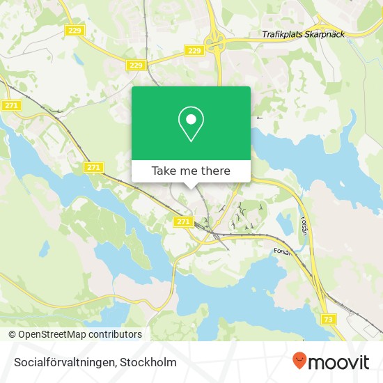 Socialförvaltningen map