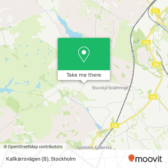 Kallkärrsvägen (B) map