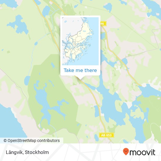 Långvik map