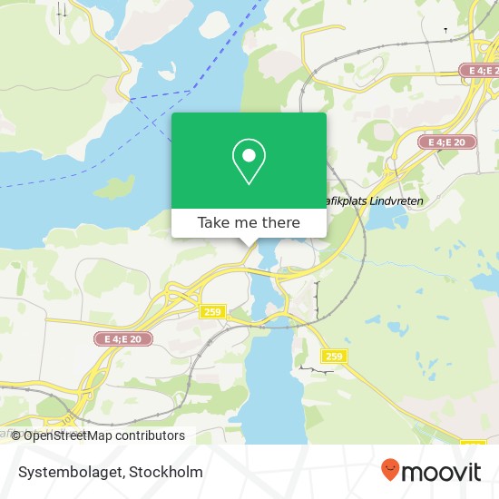 Systembolaget map