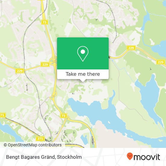 Bengt Bagares Gränd map