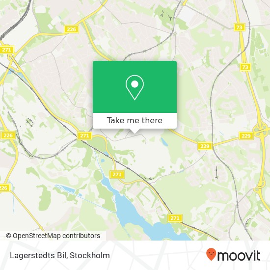 Lagerstedts Bil map