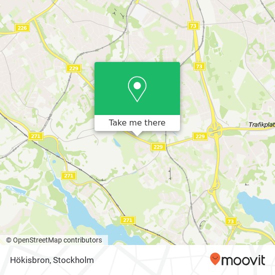 Hökisbron map