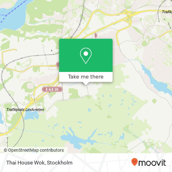 Thai House Wok map