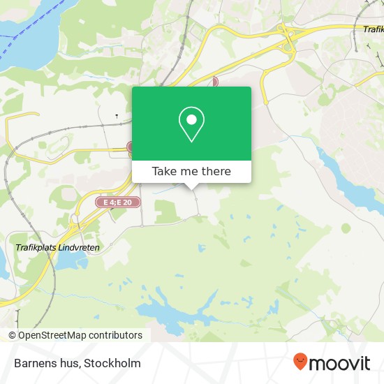 Barnens hus map