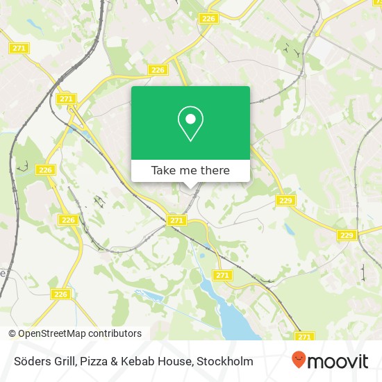 Söders Grill, Pizza & Kebab House map