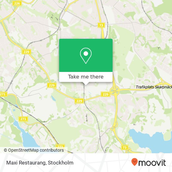 Maxi Restaurang map