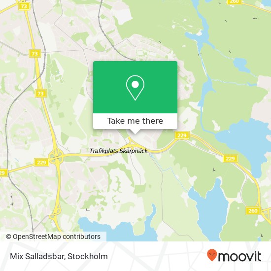 Mix Salladsbar map