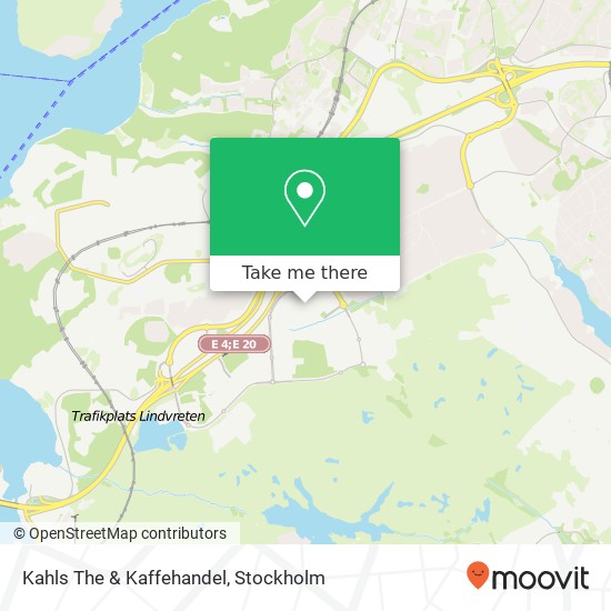 Kahls The & Kaffehandel map