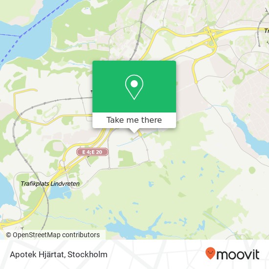 Apotek Hjärtat map