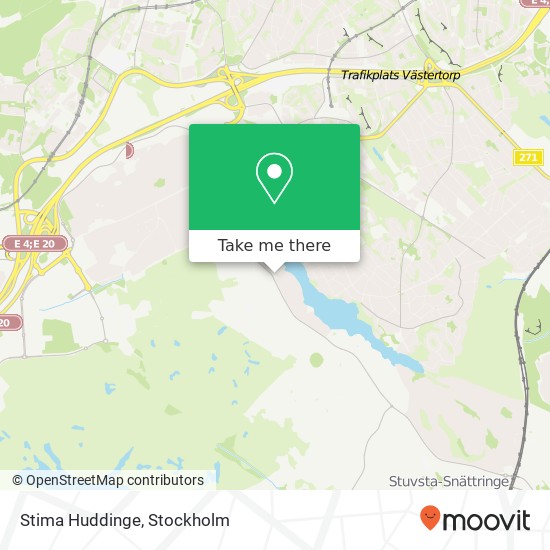 Stima Huddinge map