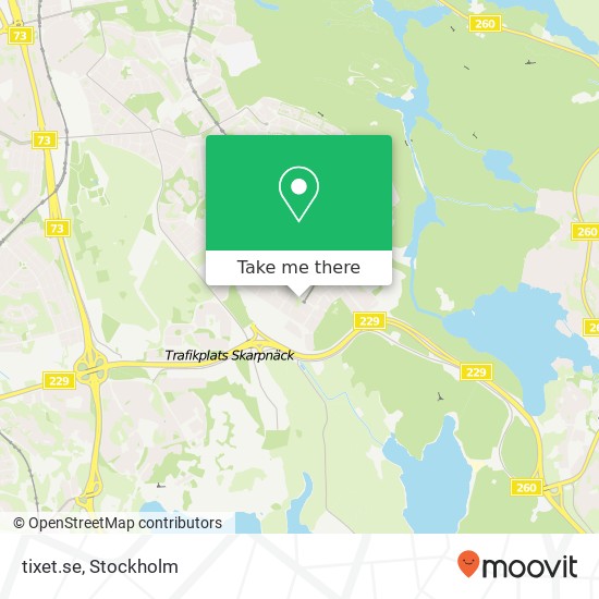 tixet.se map