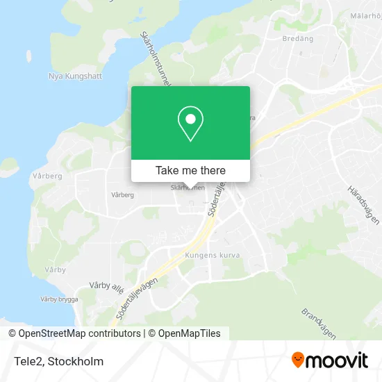 Tele2 map