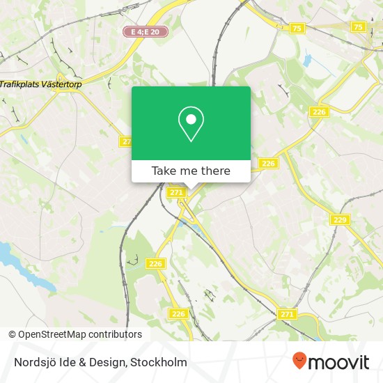 Nordsjö Ide & Design map