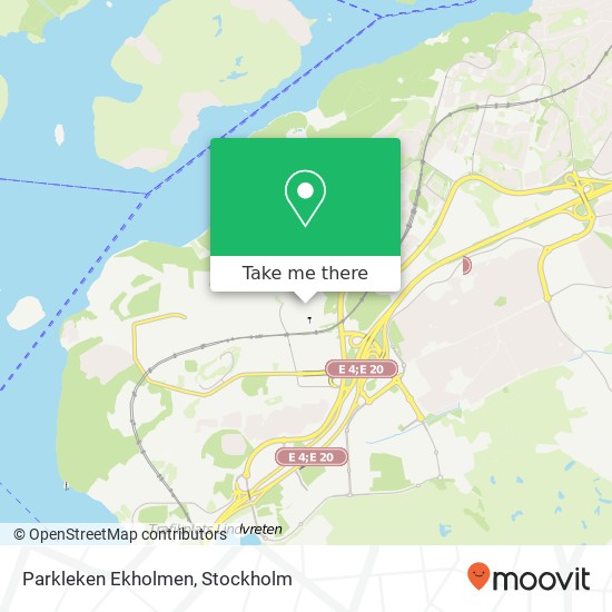 Parkleken Ekholmen map