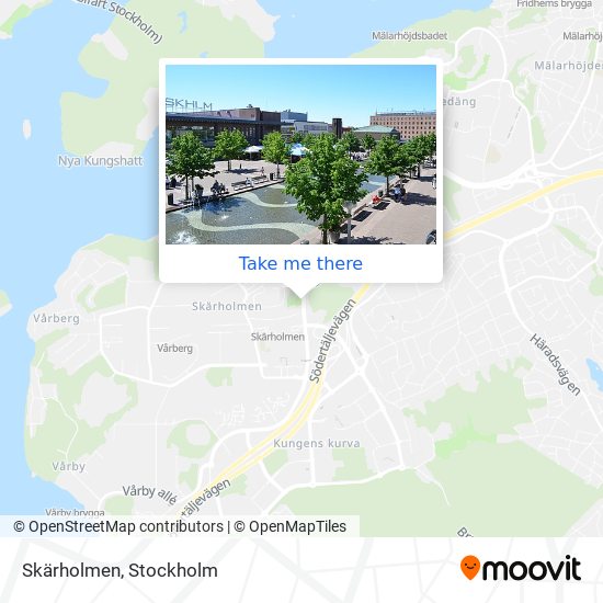 Skärholmen map