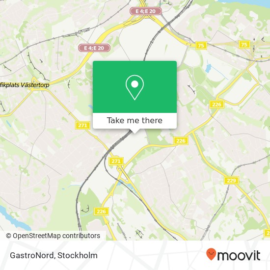 GastroNord map