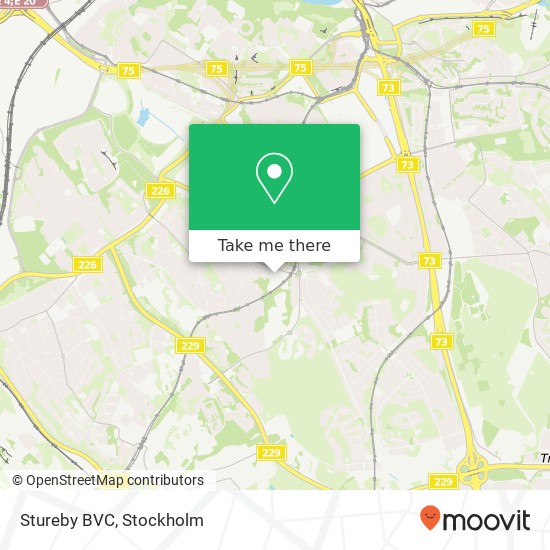 Stureby BVC map