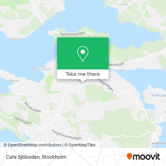 Cafe Sjöboden map