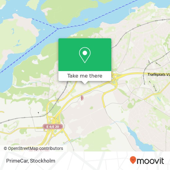 PrimeCar map